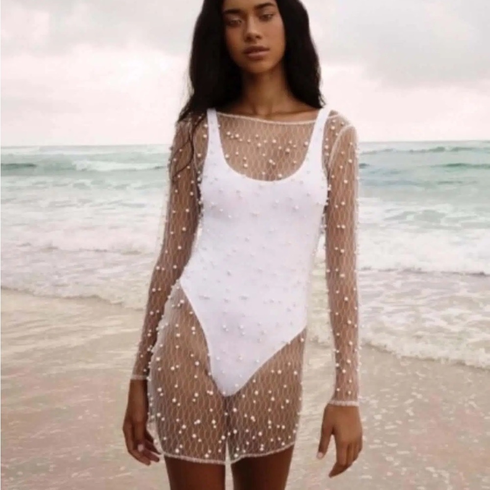 Ezili swim Margarite pearl cover up